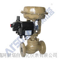 不锈钢法兰单座调节气动调节阀