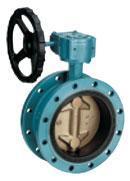 卢湾区EBRO双法兰蝶阀