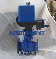 阿斯塔现货供应调节智能型电动硬密封法兰球阀